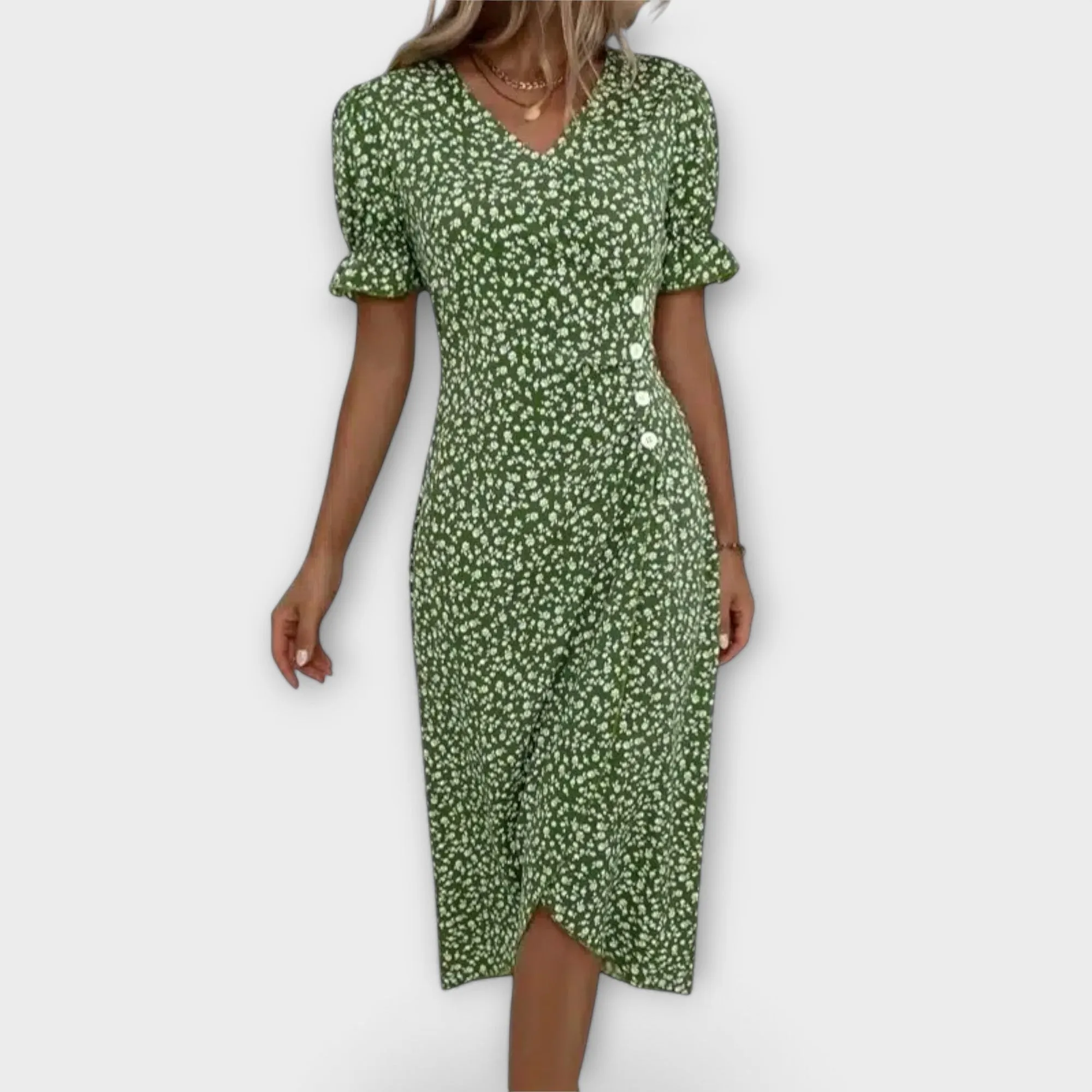 Lena | Floral Wrap Dress