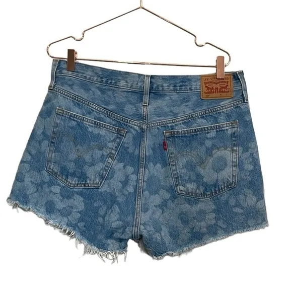 Levi’s floral denim shorts.  Size 33