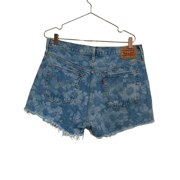 Levi’s floral denim shorts.  Size 33