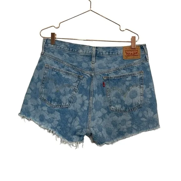 Levi’s floral denim shorts.  Size 33