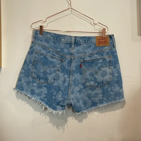 Levi’s floral denim shorts.  Size 33