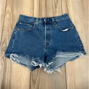 Levi’s medium wash shorts