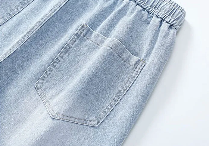 Lightweight Wide Leg Denim Shorts for Comfort and Style