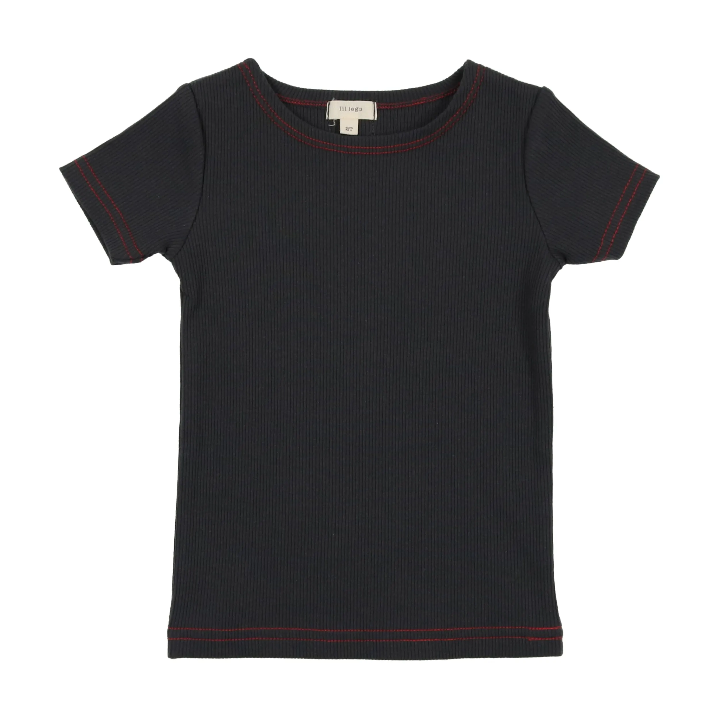Lil Legs Short Sleeve T-Shirt - Off Navy