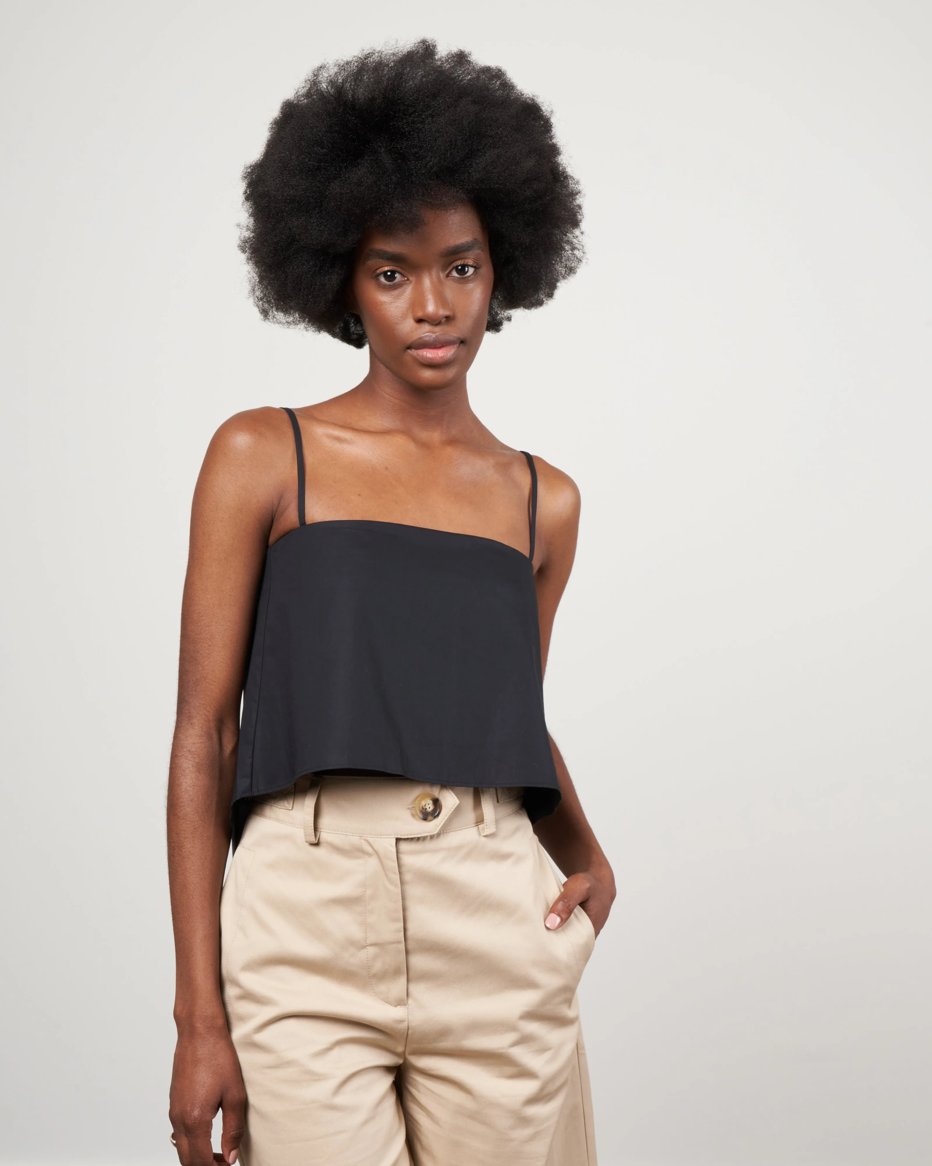 lizzie top - black