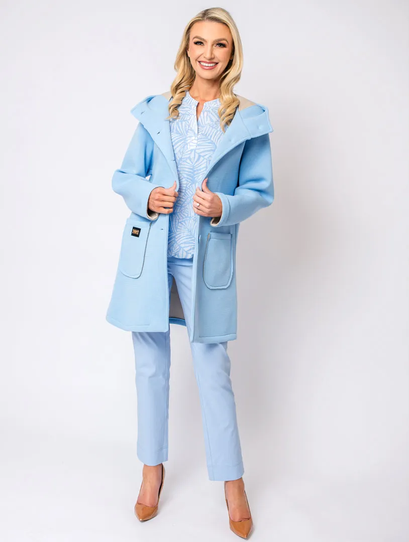 Long Coat - Baby Blue