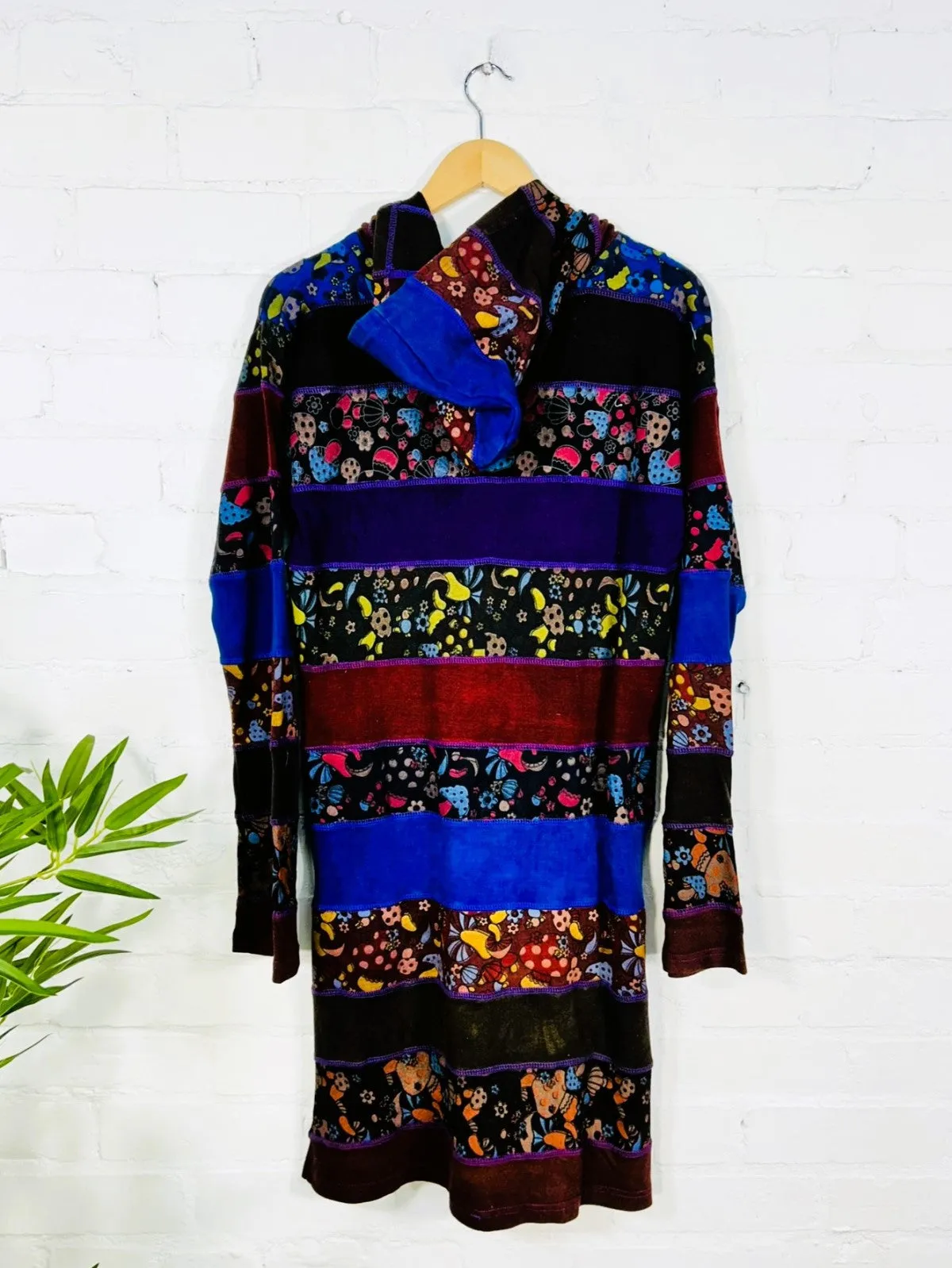 Long Zip Hooded Jacket
