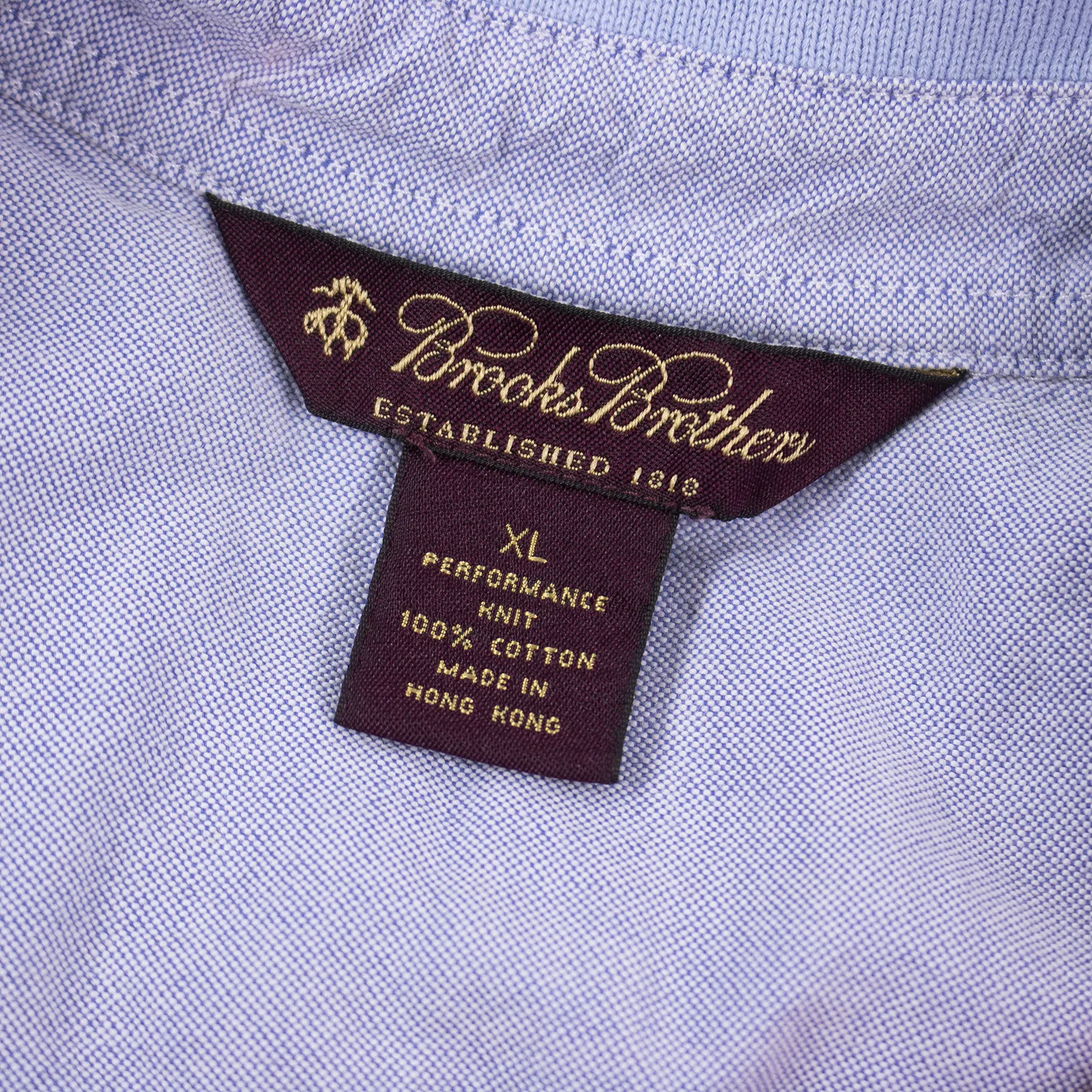 LOT of 5 Brooks Brothers Multi Color Cotton Striped Polo Shirts XL