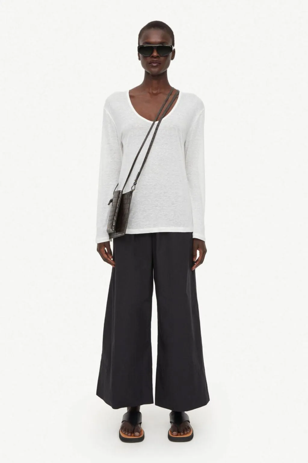 Luisa high-waisted trousers
