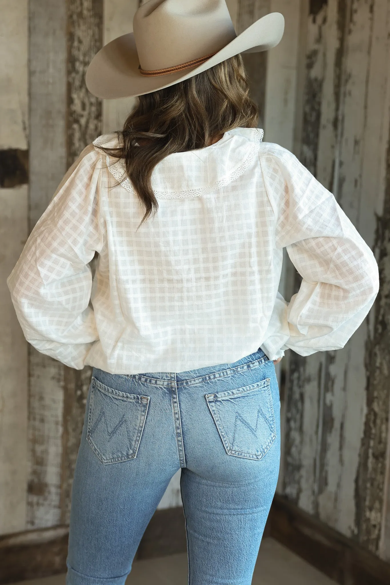 Lydia Ruffle Top