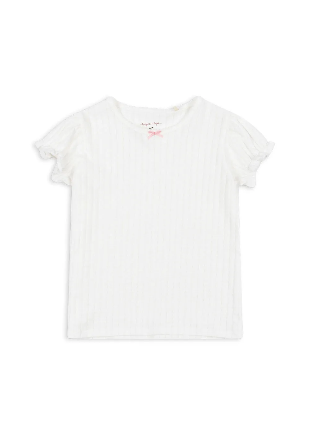 MALLOU TEE GOTS - snow white