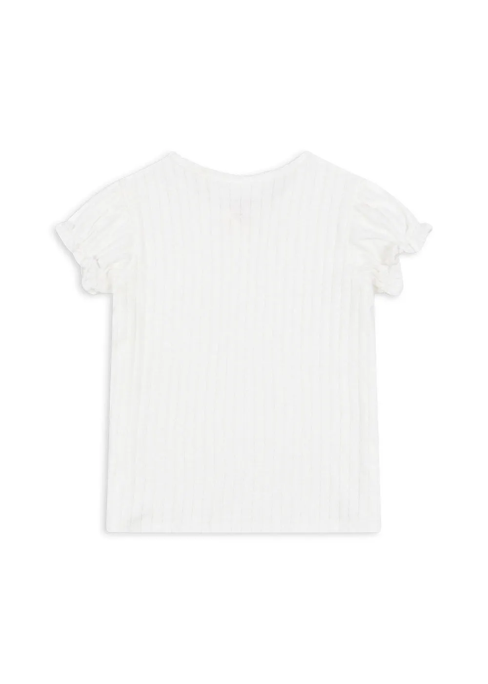 MALLOU TEE GOTS - snow white