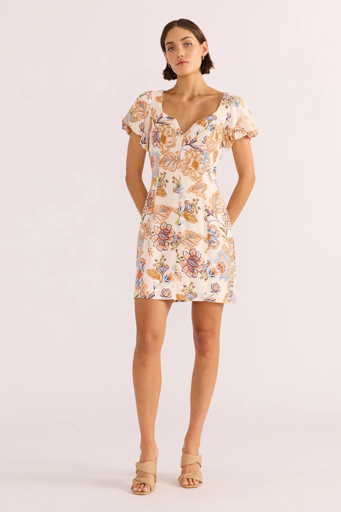 Marceline Panel Mini Dress | Chintz Floral