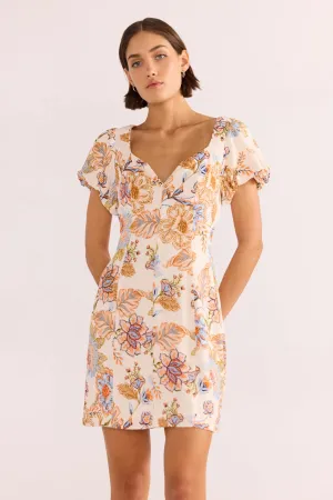 Marceline Panel Mini Dress | Chintz Floral