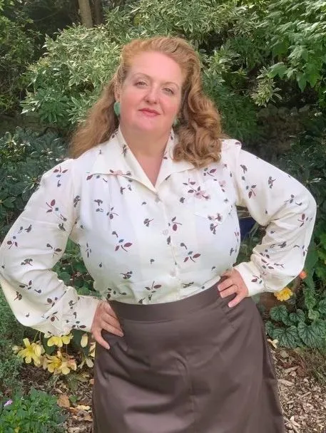 Martha Blouse - Long sleeve- Sweet hedgerow