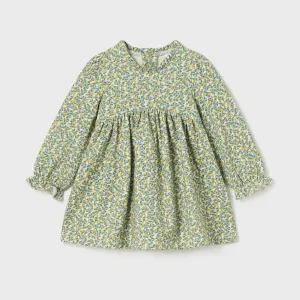 Mayoral Infant Girls Dress 2926 Green Floral