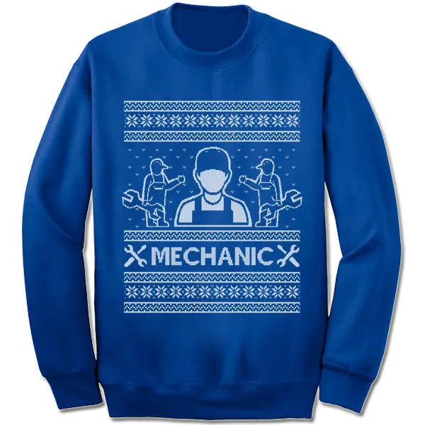 Mechanic Christmas Sweatshirt