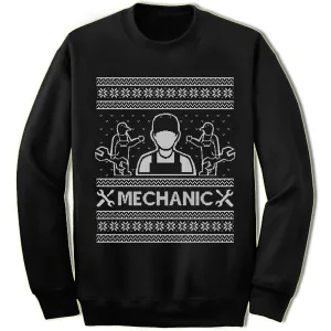 Mechanic Christmas Sweatshirt