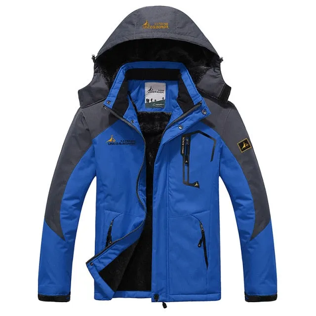 Men Winter Parkas 2021 New Windproof Thick Warm Fleece Jacket Coat Men Autumn Outwear Fashion Outdoor Hooded Casual Parkas Men
