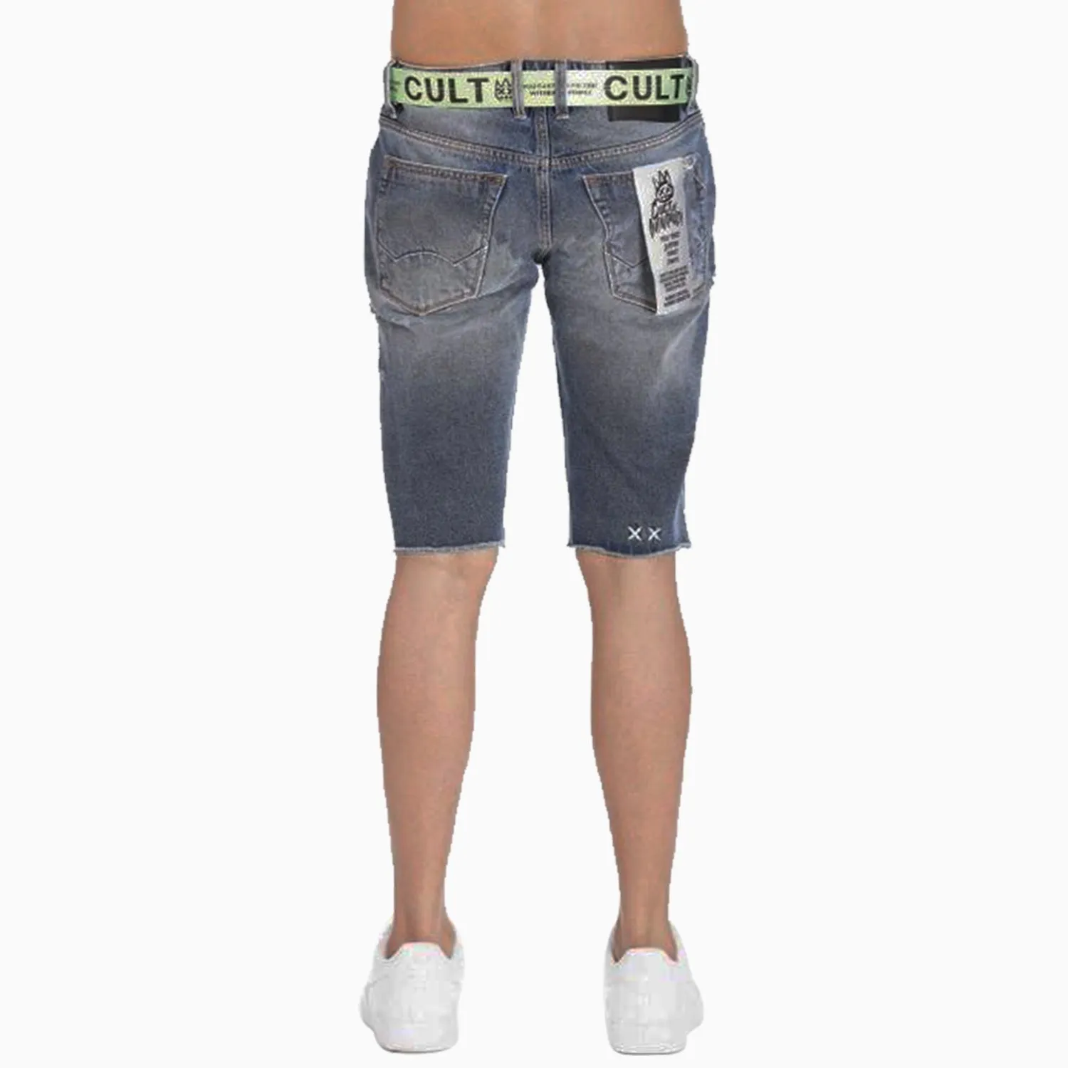 Men's Belted Rocker Denim Short