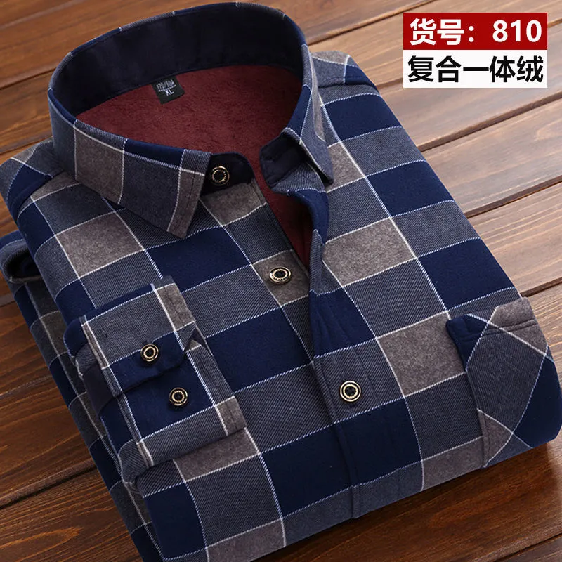 Men's Fashion Bright Casual Shirt Striped Long Sleeve Autumn Shirts