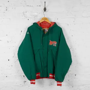 Miami Hurricanes American Football Hooded Jacket - Green - L