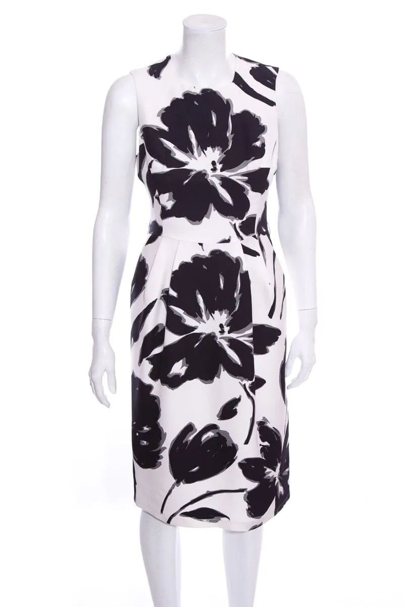 Michael Kors Collection Floral Sleeveless Dress SZ 4