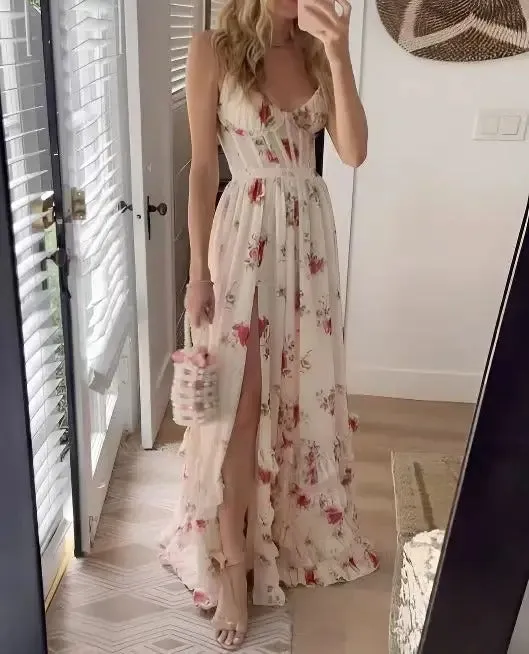 Michela | Elegant Floral Dress