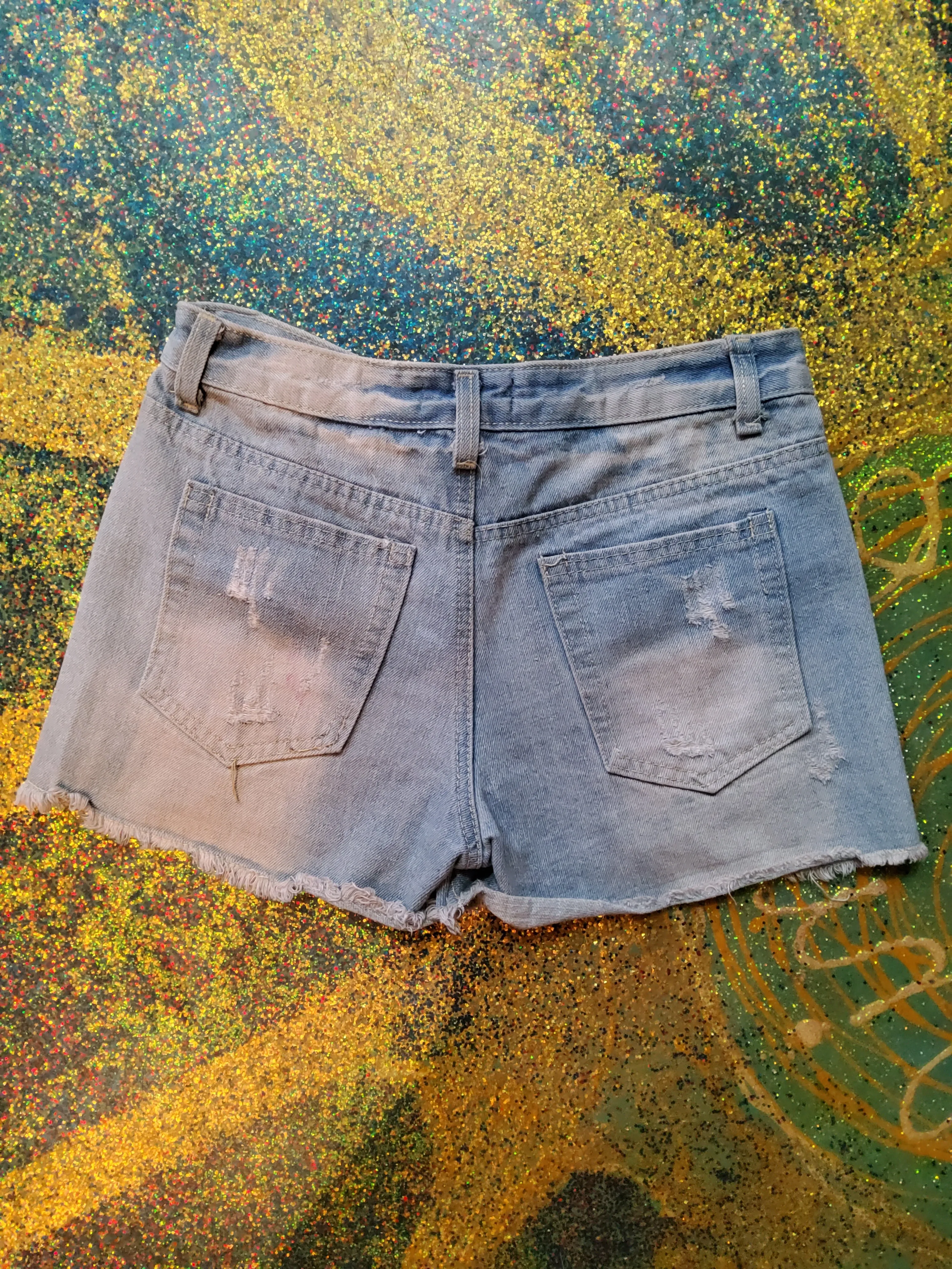 Mini jeans shorts