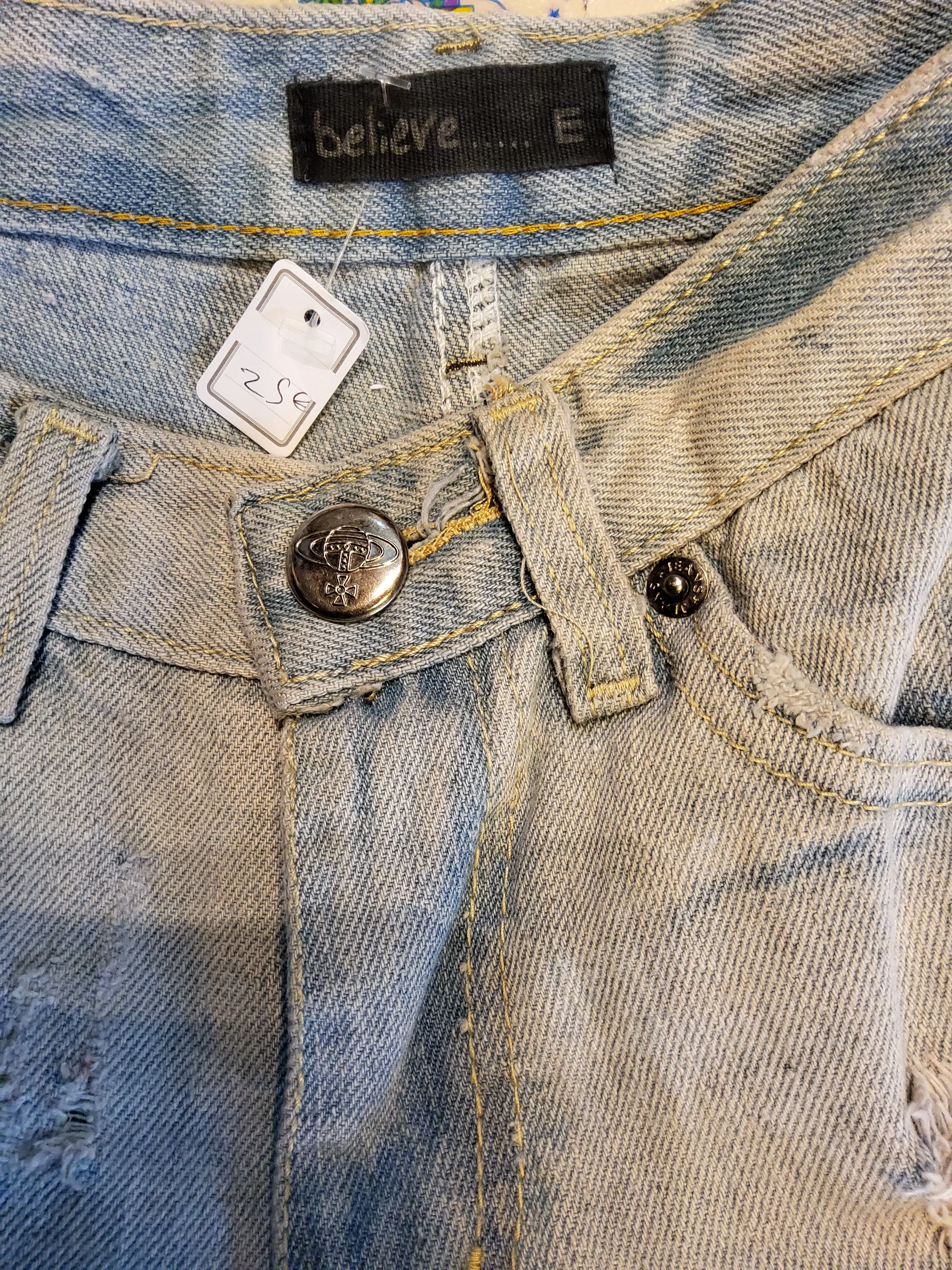 Mini jeans shorts