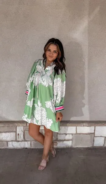 Mint Julip Floral dress
