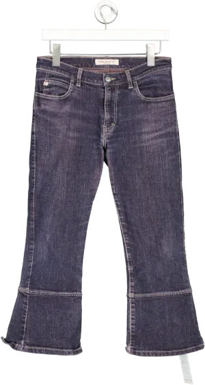 Miss Sixty Blue Purple Wash Boot Cut Hem Jeans UK 6