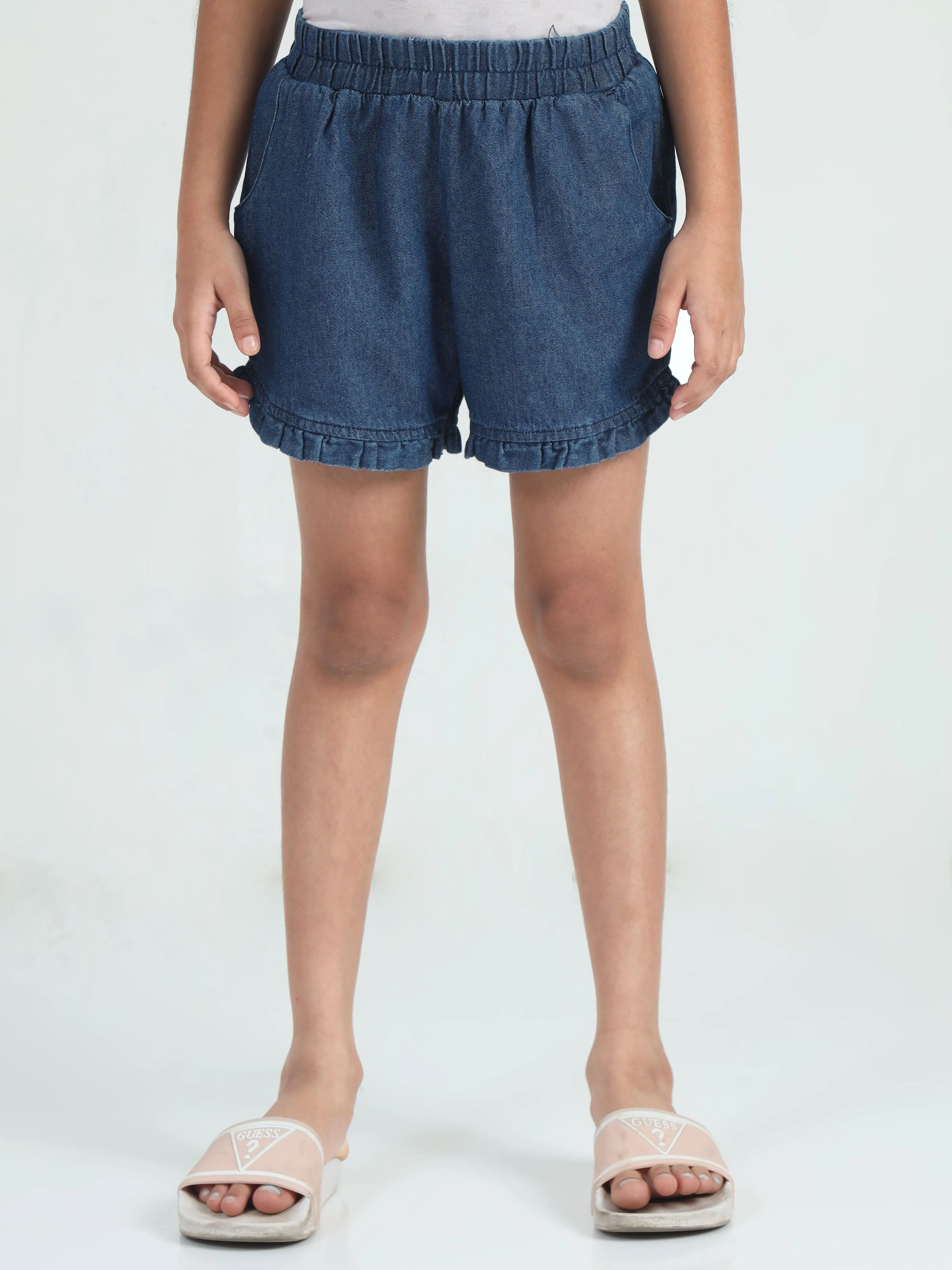 Mom & Daughter Twinning Denim Short