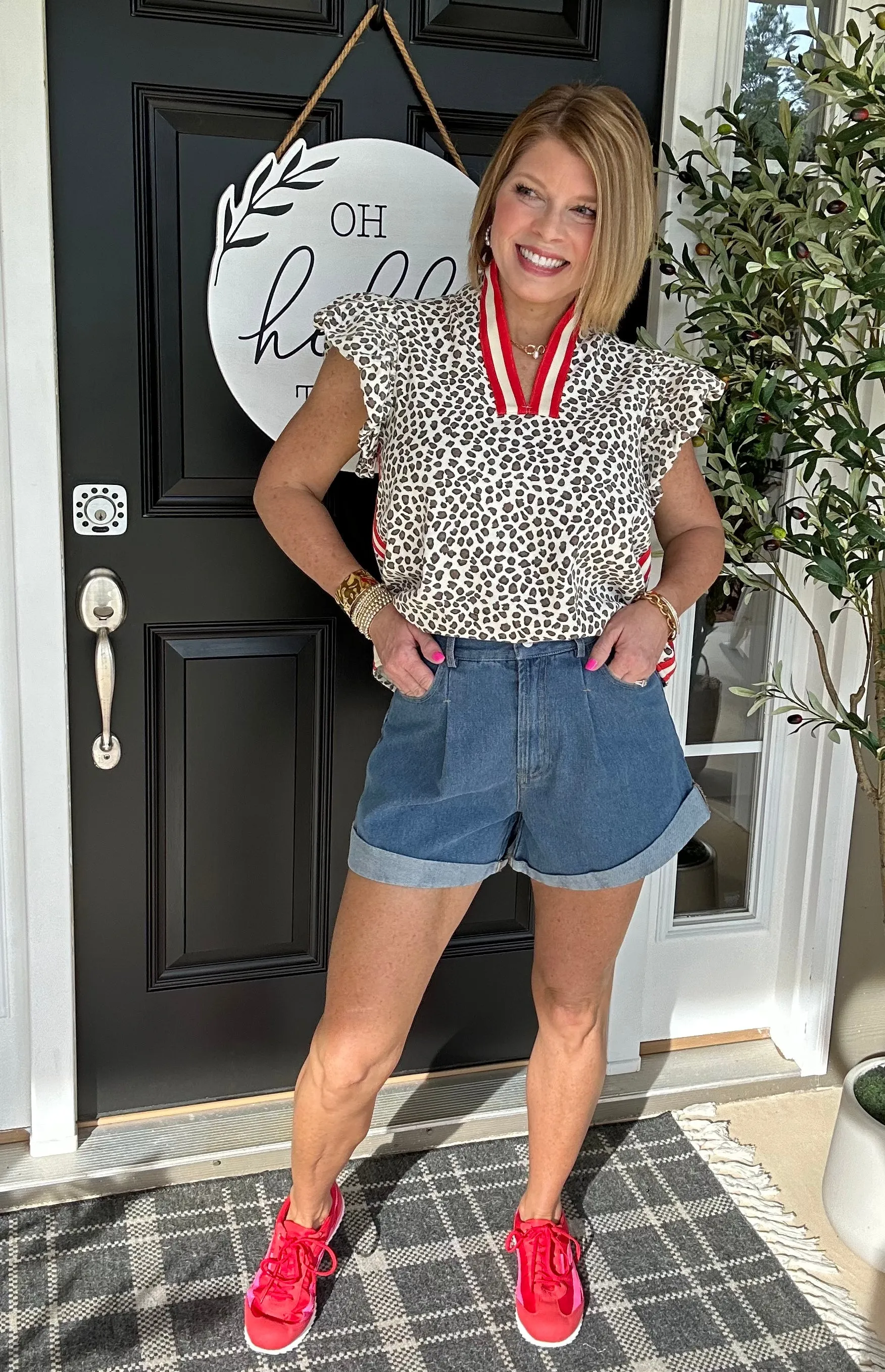 Mom Shorts | Denim