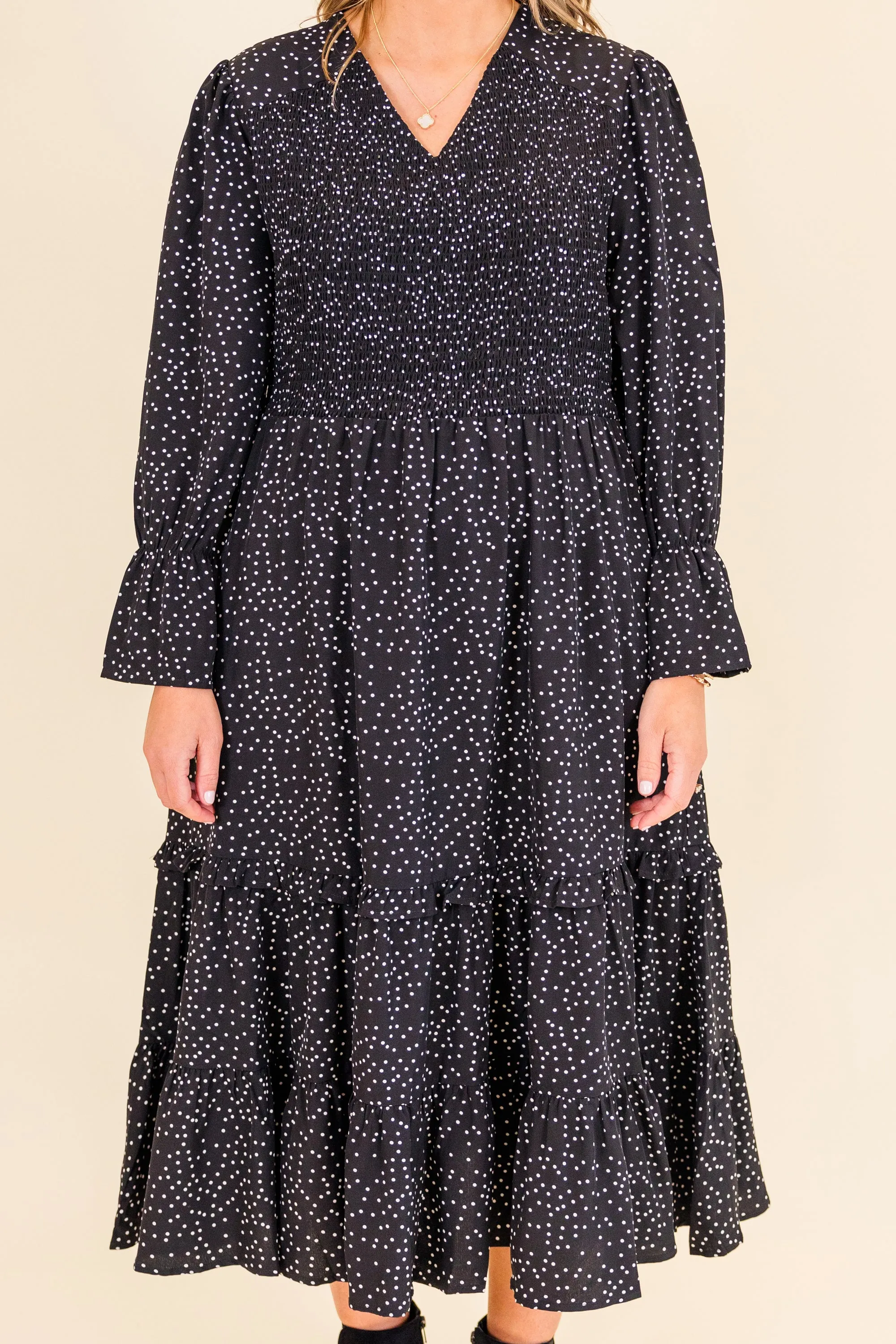 Montana Mornings Dress, Black