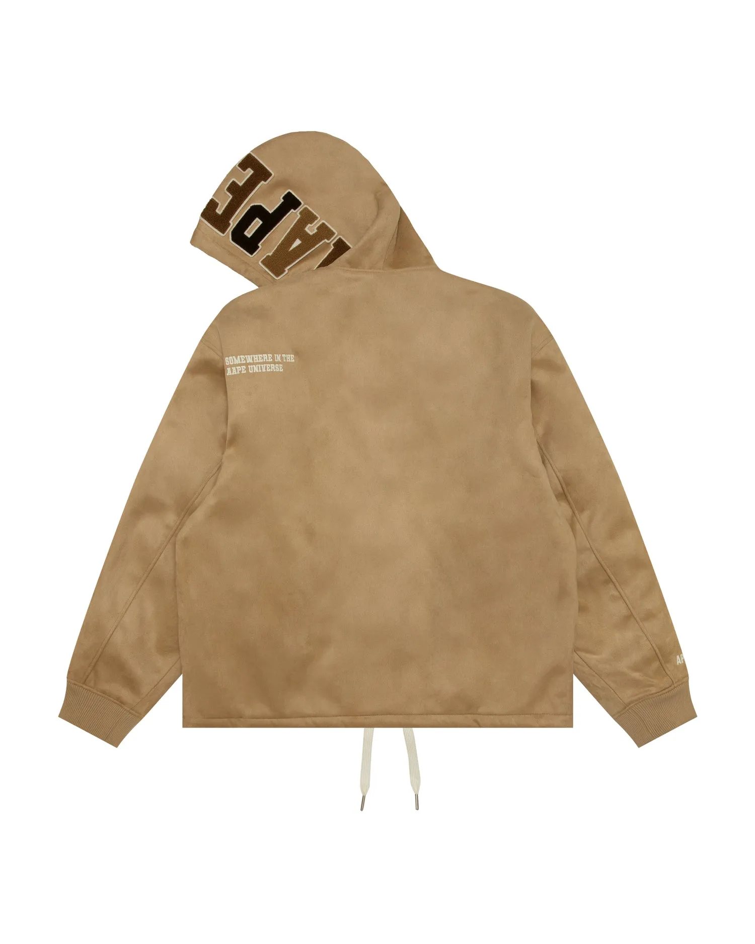 Moonface logo hooded jacket