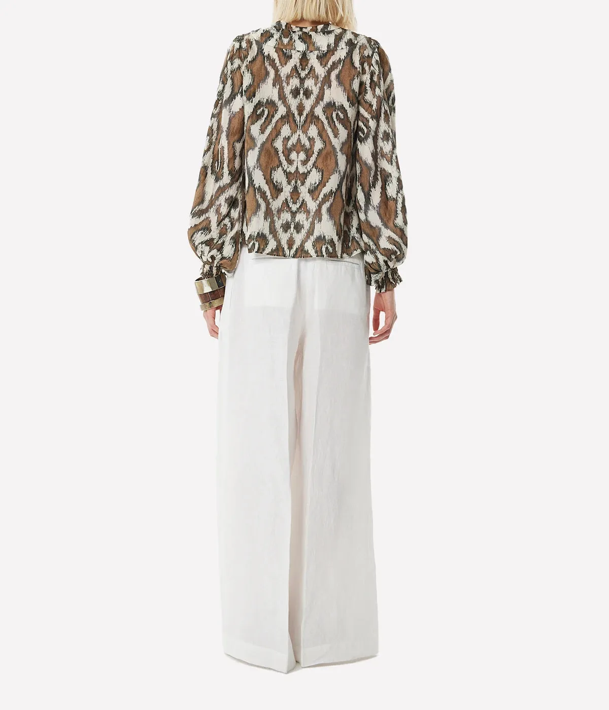 Moreno Vesta Blouse in Tobacco