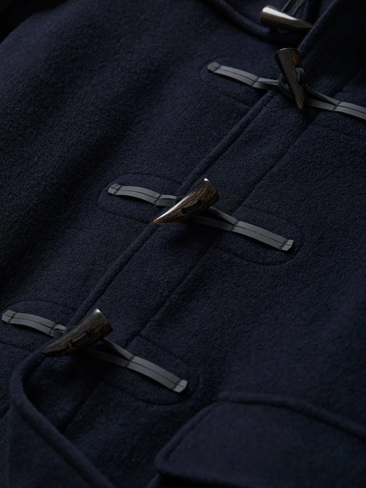 Morris Duffle Coat Navy/BLW