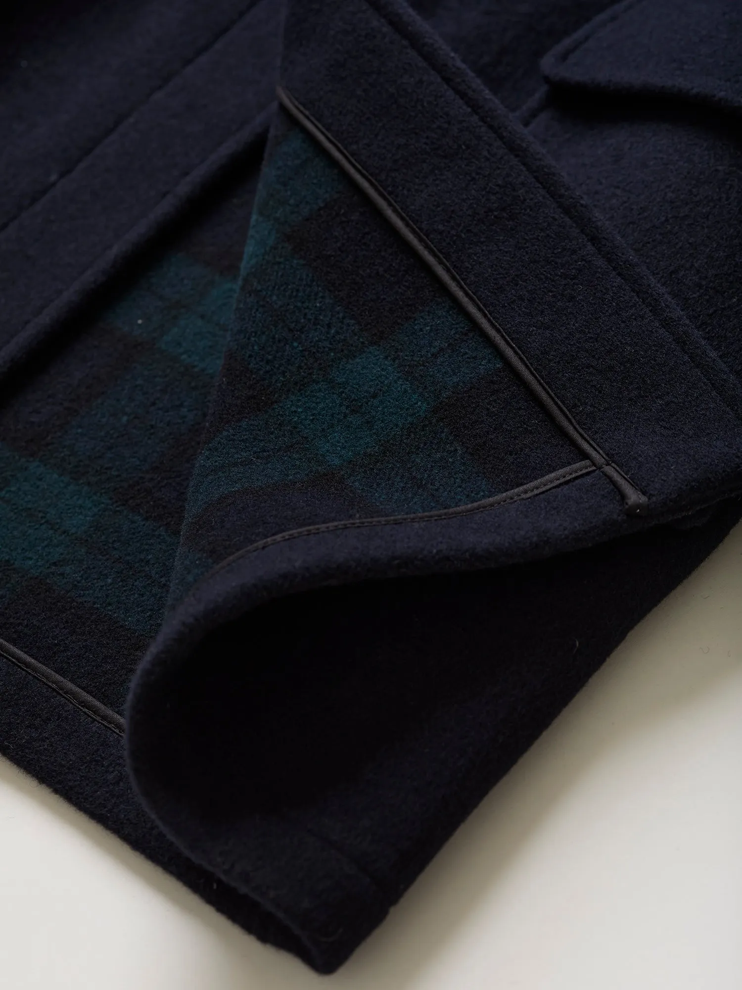 Morris Duffle Coat Navy/BLW