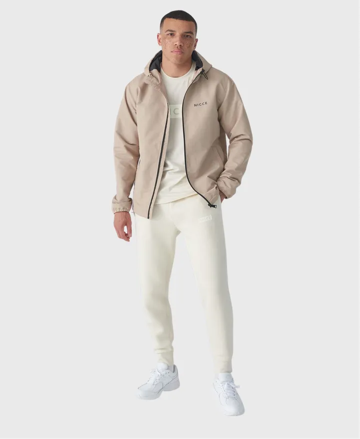 Nicce Core Full Zip Jacket Latte