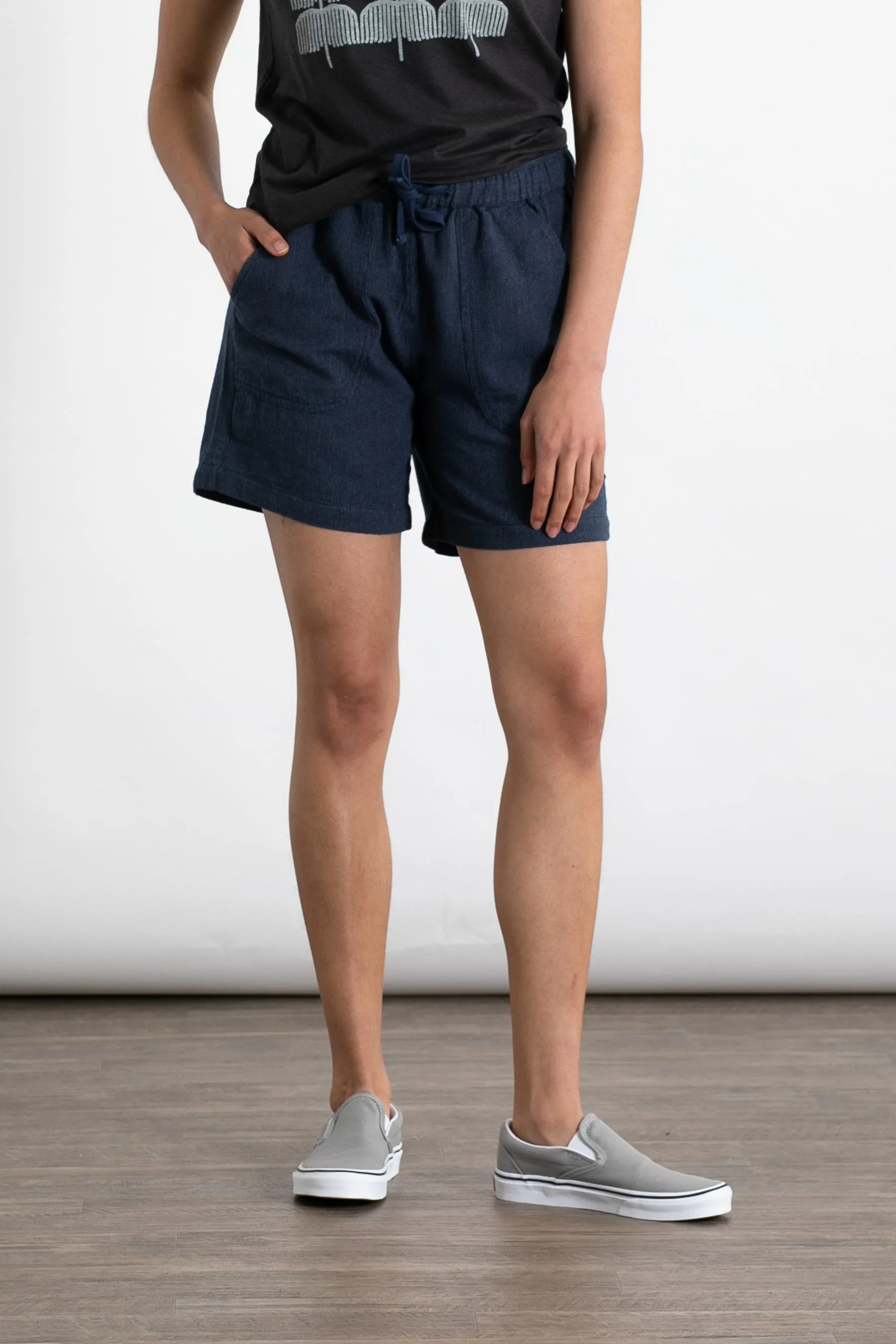 Nico Short / Navy Chevron
