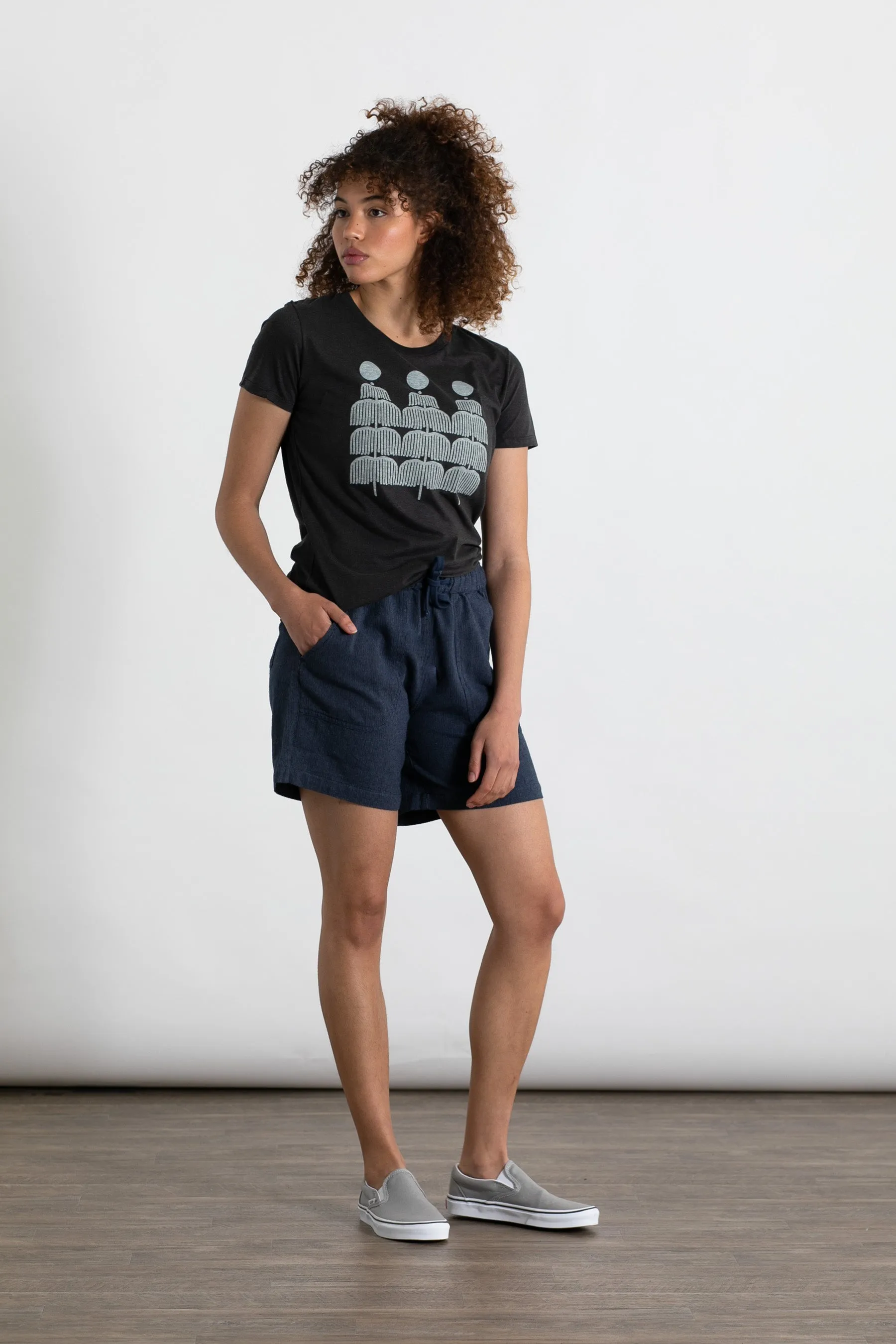 Nico Short / Navy Chevron