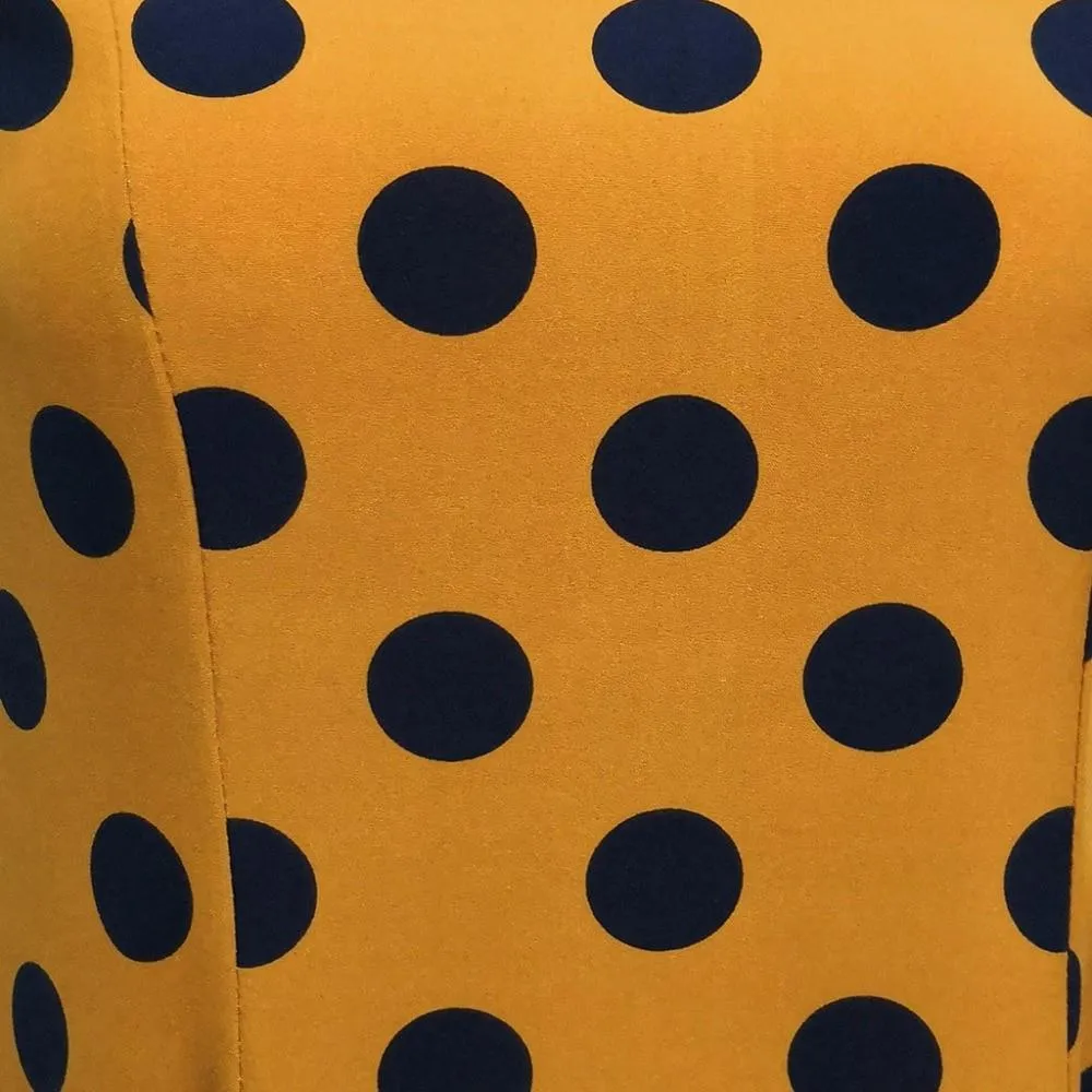 Nika® | Short Sleeve Dress With Polka Dot