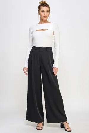 Noir Palazzo Trousers