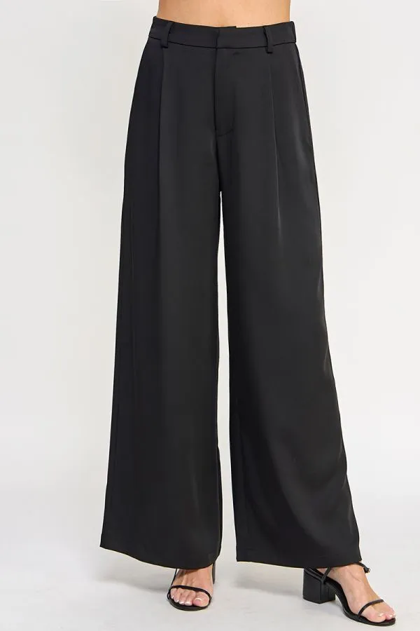 Noir Palazzo Trousers