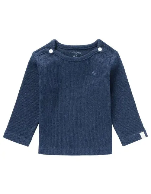 Noppies - Tee LS Ribbed Natal - Navy