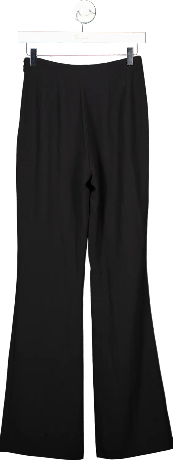 NovaLuxe Black Robin High Waist Trousers UK S