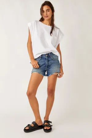 Now or never denim short
