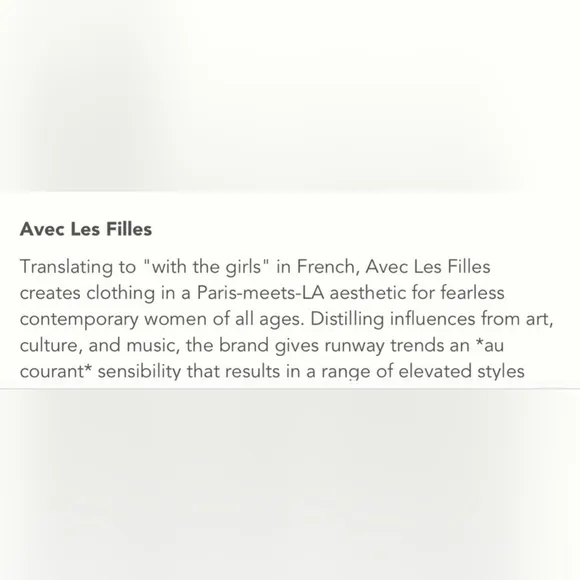 NWT: Avec Les Filles Utility Shorts