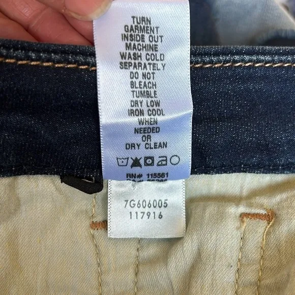 NWT Jen7 by 7 for All Mankind Raw‎ Hem Denim Shorts Size 16